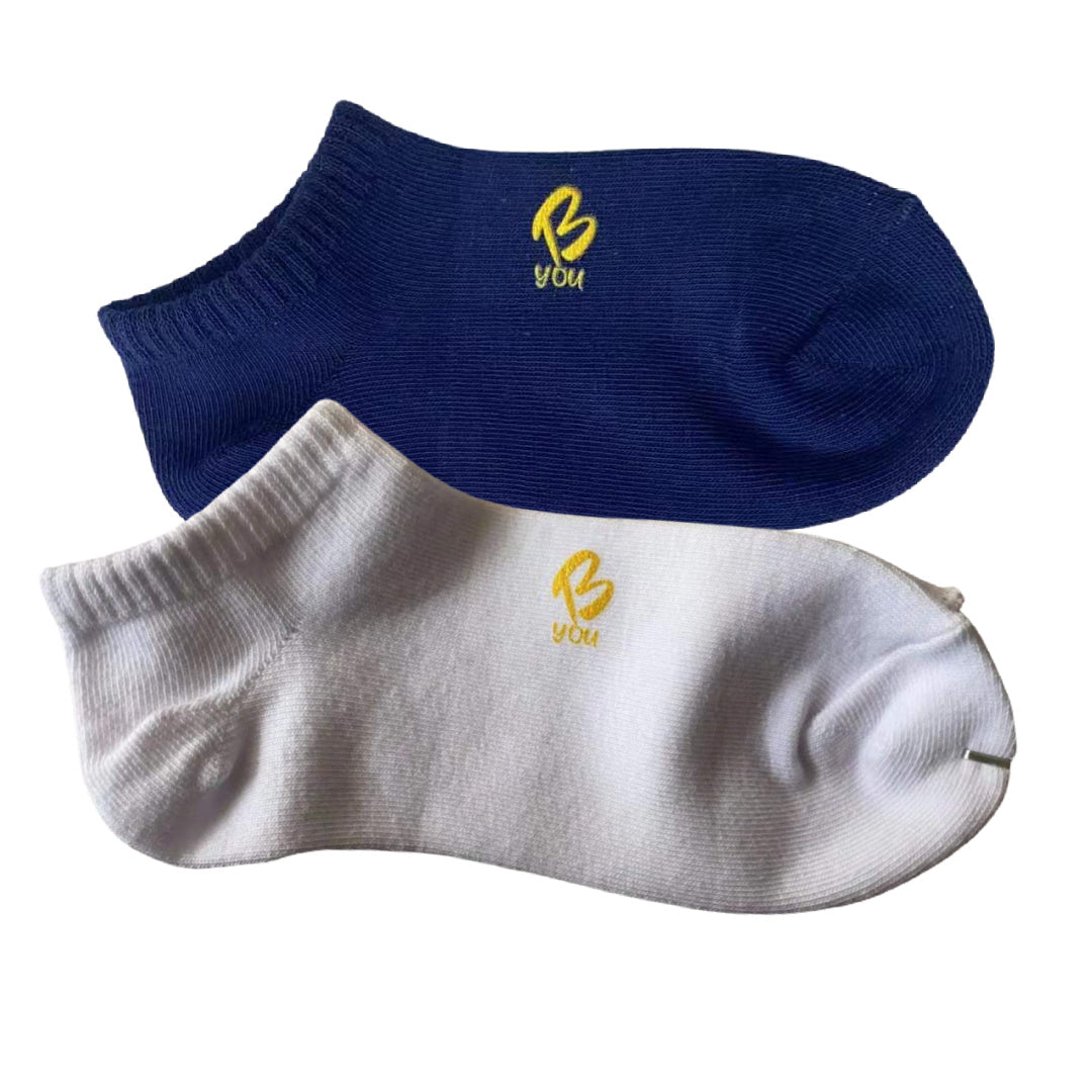 Navy and White - Socks