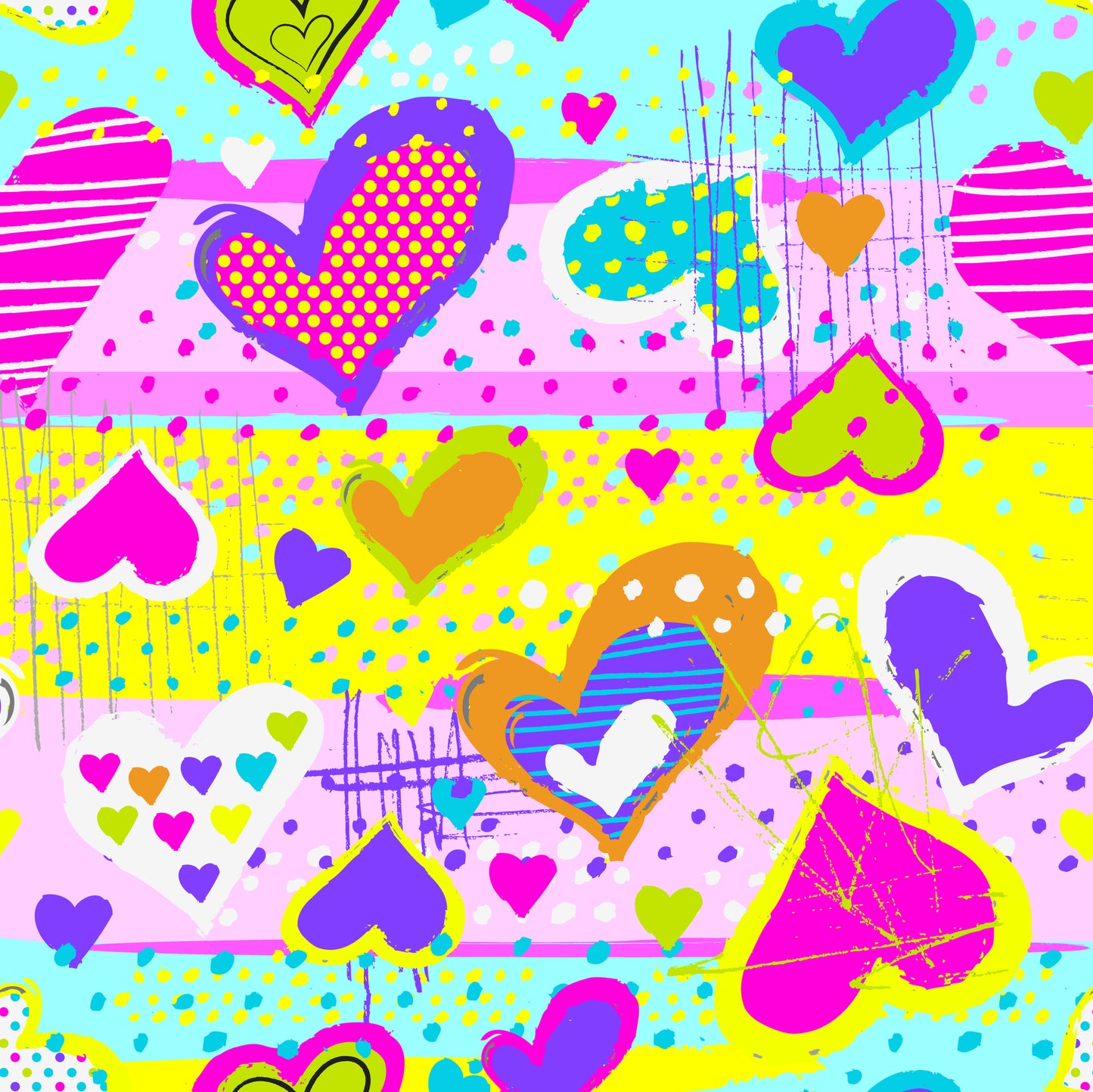 Crazy Heart Gymnastics Leotard