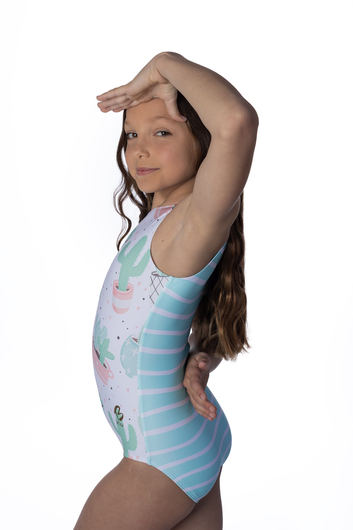 Kendal's Cactus Leotard Swimwear