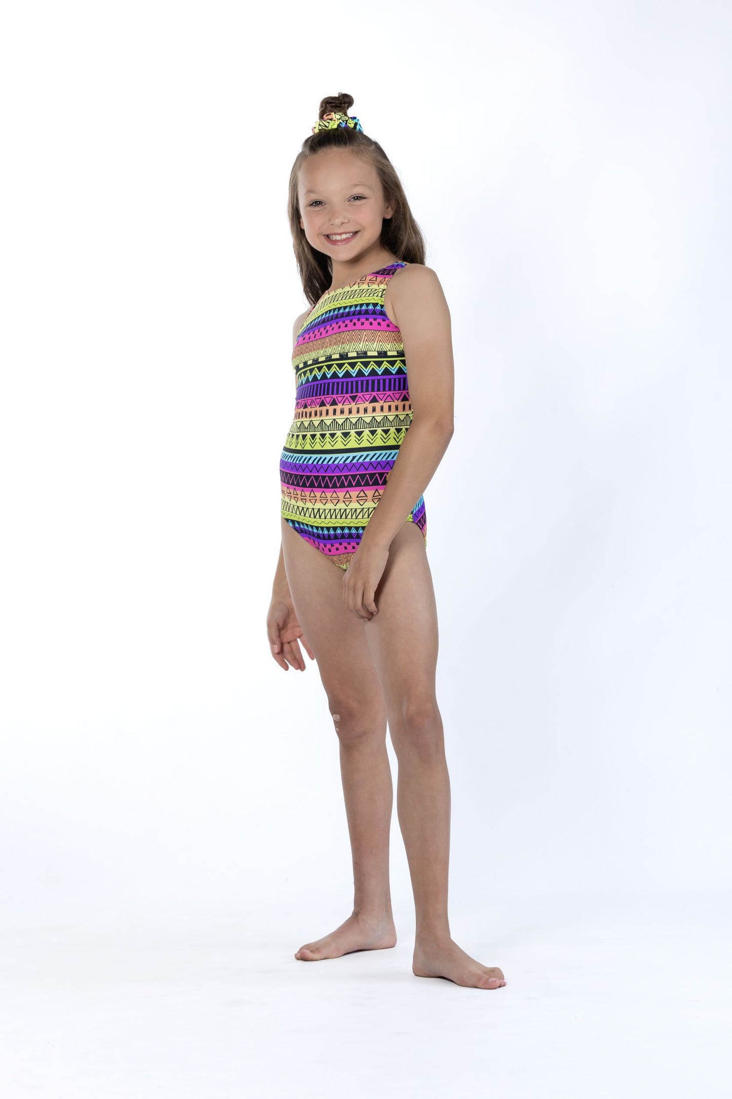 Rainbow Warrior Gymnastics Leotard