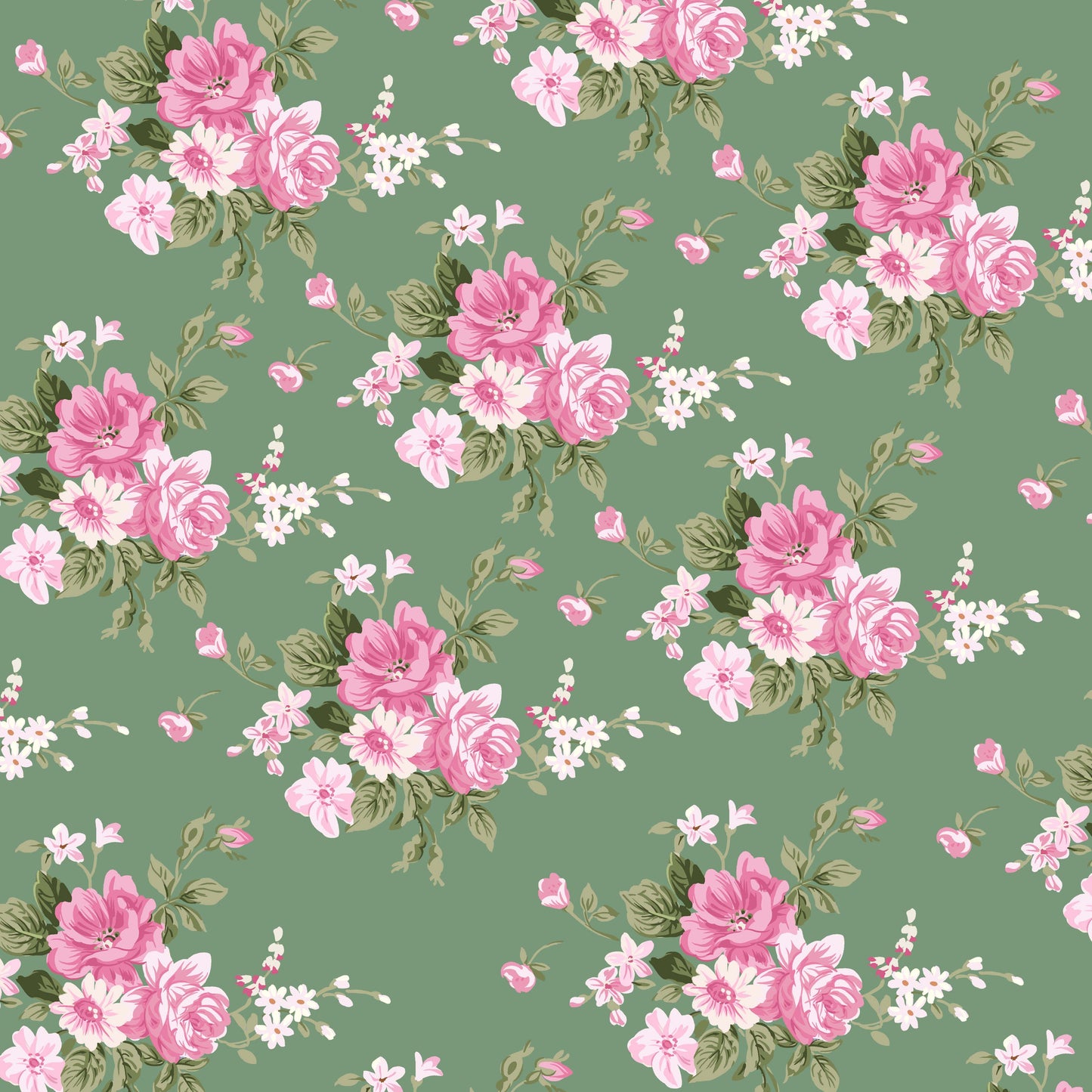 Sage Flower Gymnastics Leotard