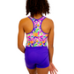 Purple Bike Shorts for Girls. Bike Pants, Gymnastics Leotards, Two Piece Set, Activewear for Girls. Swimwear, Crop top Set, Gym Shorts, Booty Shorts for Dance.  Matching swimwear available. Cotton Hooded Towels for swimming and the beach. B you Active, Swimwear and Leotards. Activewear for girls.