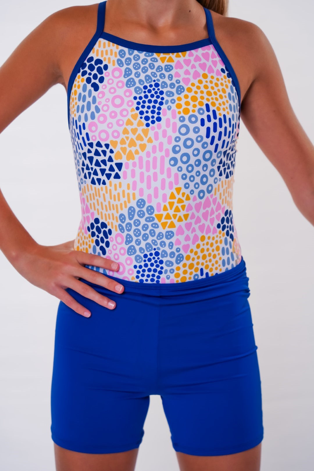 Mosaic - One Piece Leotard & Swimwear