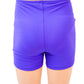 Purple Bike Shorts for Girls. Bike Pants, Gymnastics Leotards, Two Piece Set, Activewear for Girls. Swimwear, Crop top Set, Gym Shorts, Booty Shorts for Dance.  Matching swimwear available. Cotton Hooded Towels for swimming and the beach. B you Active, Swimwear and Leotards. Activewear for girls.