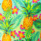 Pineapple Strappy Leotard Swimwear