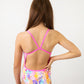 Wild Animal Strappy Leotard Swimwear