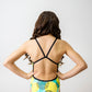 Sun Burst Strappy Leotard Swimwear
