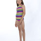 Rainbow Warrior Gymnastics Leotard